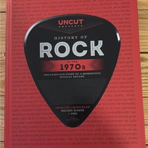 Uncut Presents: History of Rock in the 1970s - Red & Black Hardcover